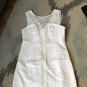 Worn once Lilly Pulitzer white graduation dress